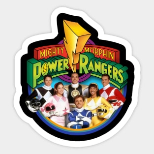 Power Rangers Vintage Sticker